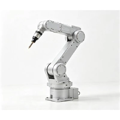 Robô de soldagem industrial